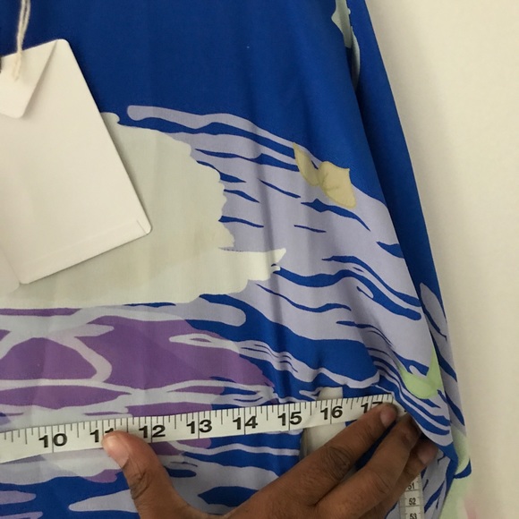 Blue Swan Lily Dress by BERNADETTE size 36 - Picture 13 of 13